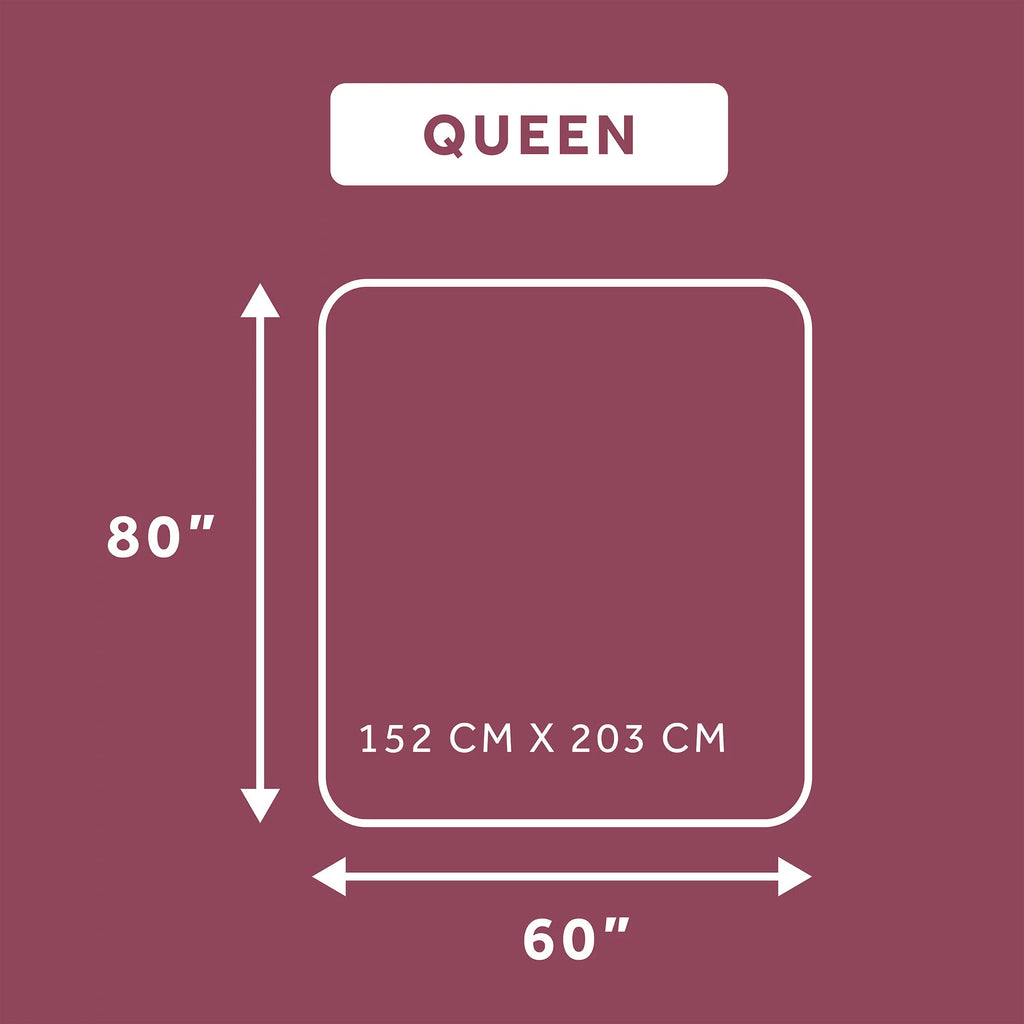 2-in-1 Reversible Heated and Cooling Mattress Pad Queen Size J78011