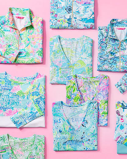 Multi Lilly Loves California Top D7681