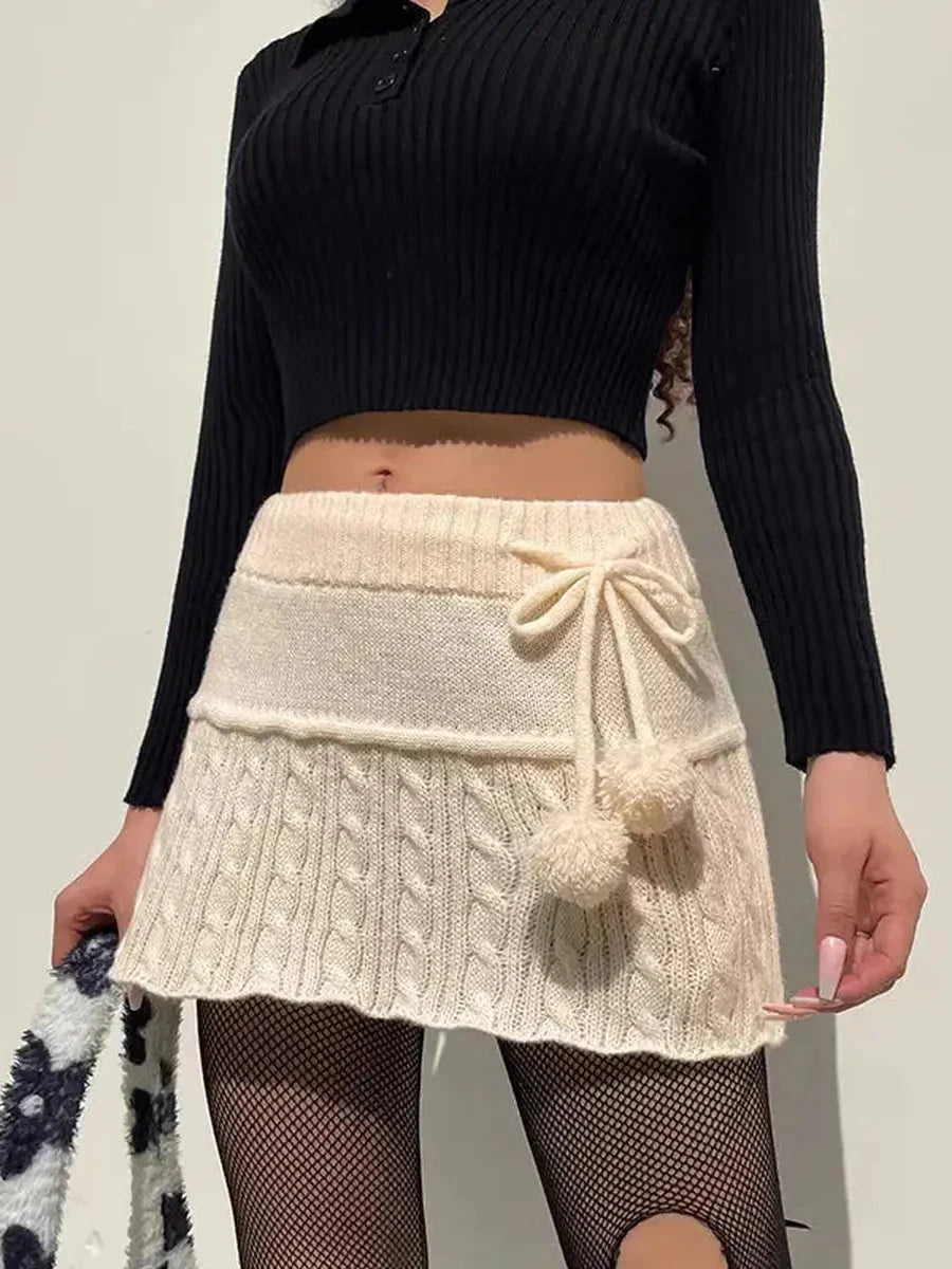 Fluff Ball Skirt R700171