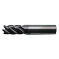 Carbide End Mill, 38 deg, 5/8 in. SHK R3124