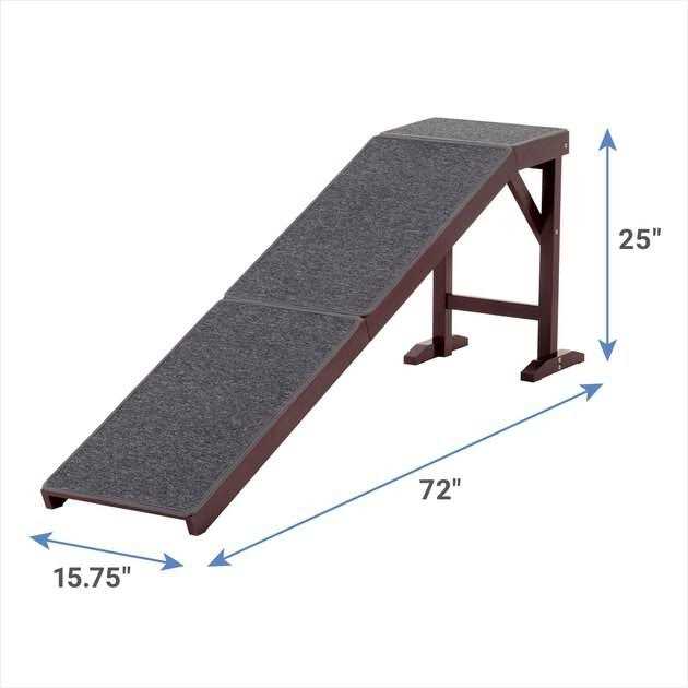 Wooden Carpeted Pet Ramp P46788