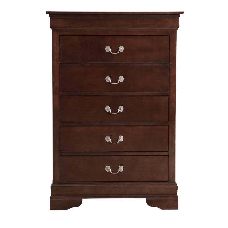 Cappuccino 5 Drawer Chest X251
