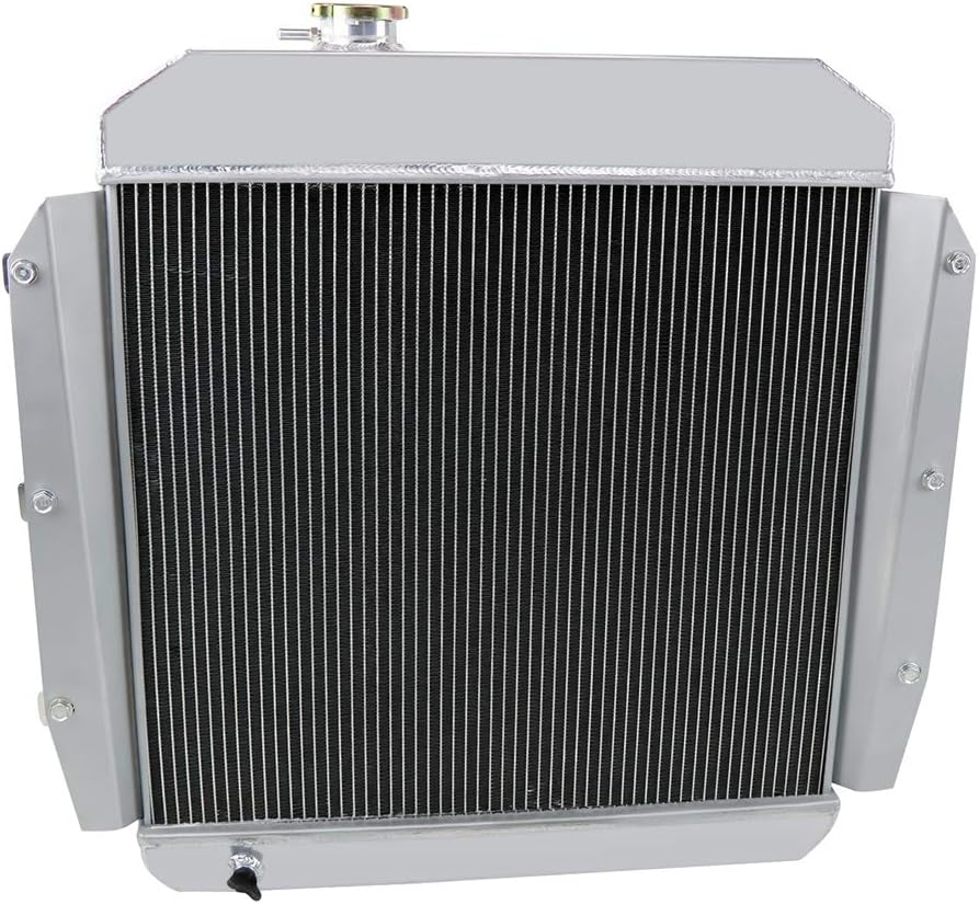 4 Row Aluminum Radiator for 1955-1959 Chevy GMC Pickup Truck C4765