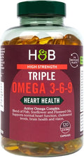 120 Capsules Triple Omega 3-6-9 U6968