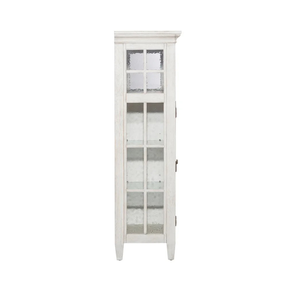 White Display Cabinet J1798