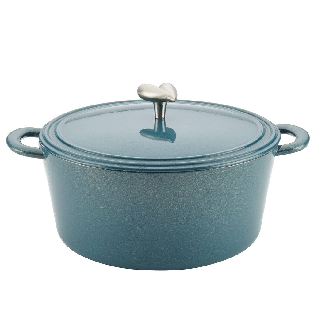 Cast Iron Enamel Covered 6qt Dutch Oven P9415