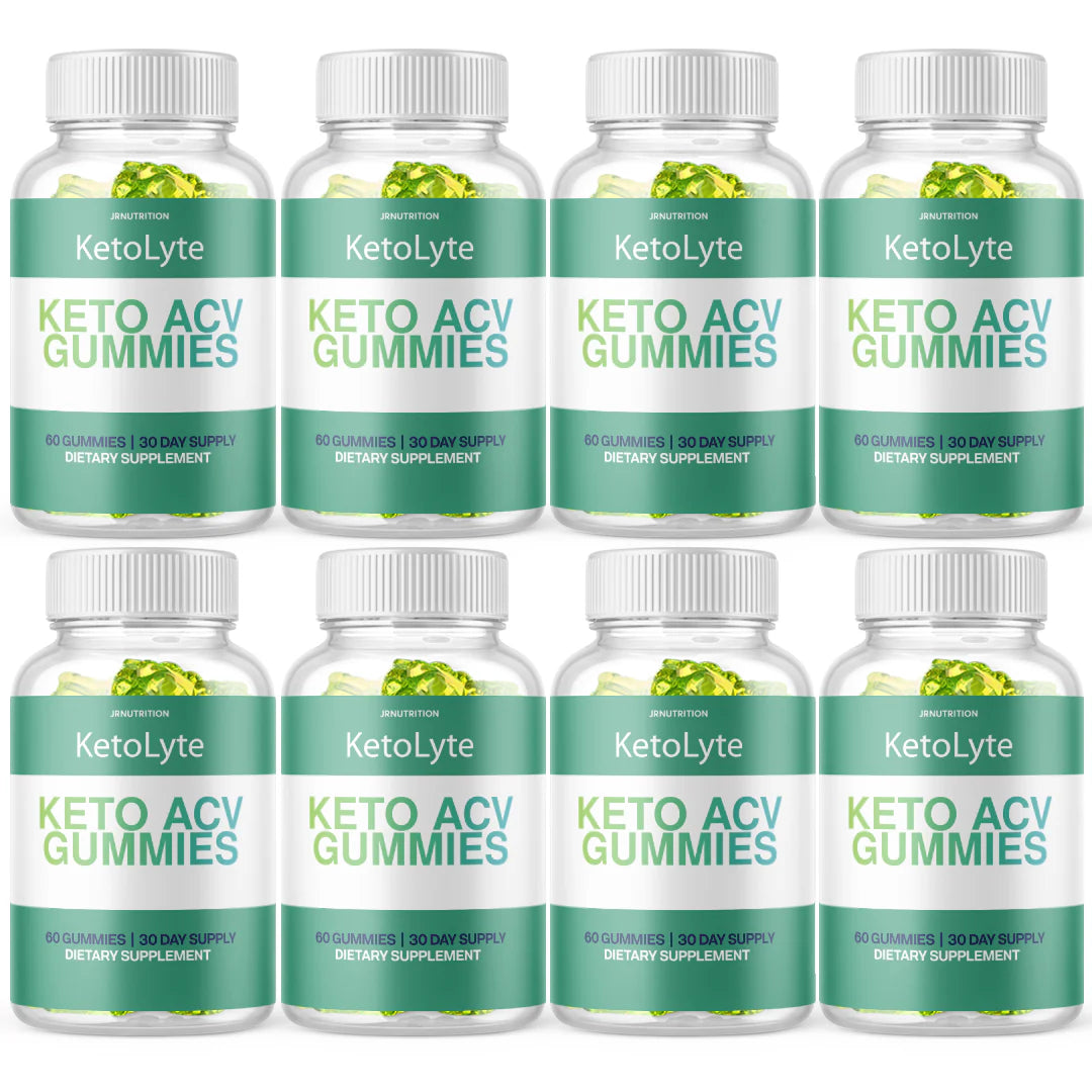 Keto ACV 1000mg Gummies 8 Bottles X9664