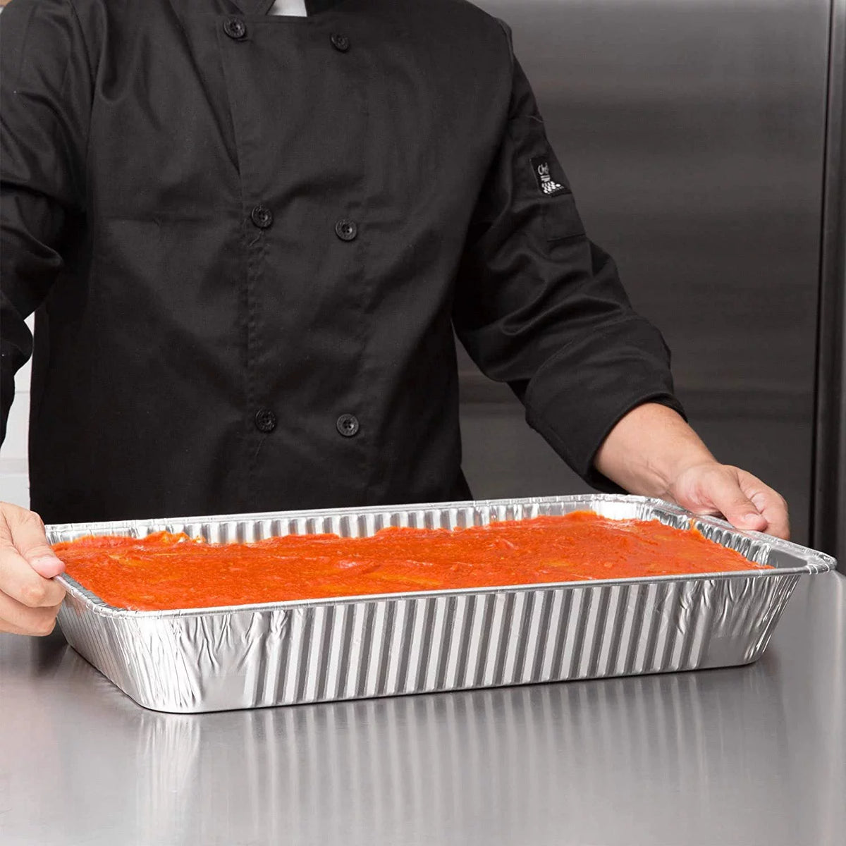Aluminum Foil Steam Roaster Pans Full Size Deep 30 T969
