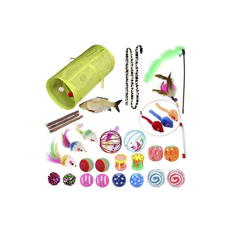Ferret Tunnel and Assorted Toys Variety Pack L18345