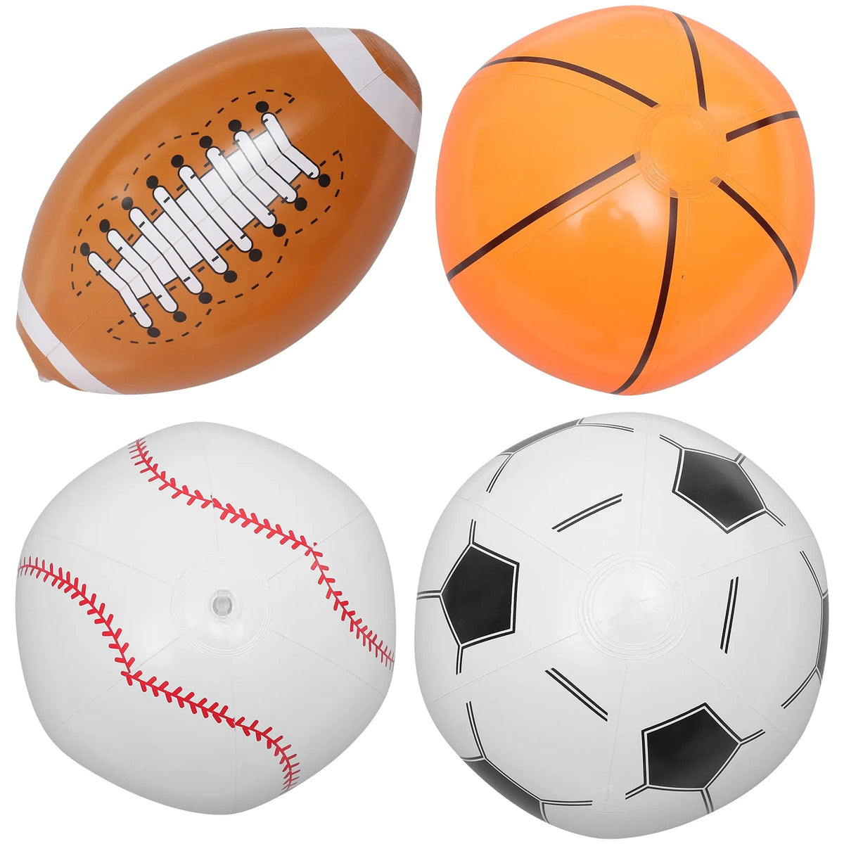 Inflatable Ball Set of 4 I3295