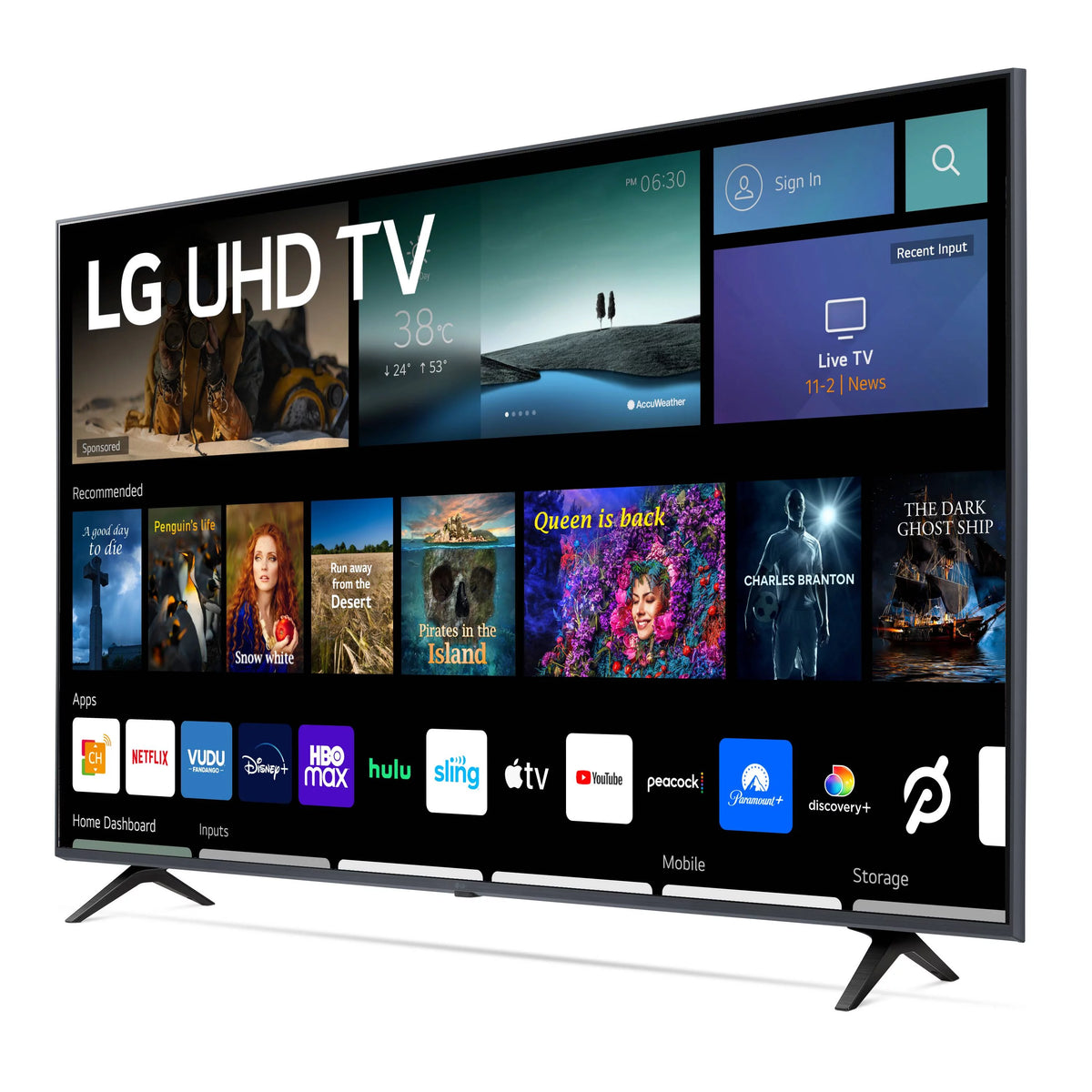 55” 4K UHD Smart TV J514154