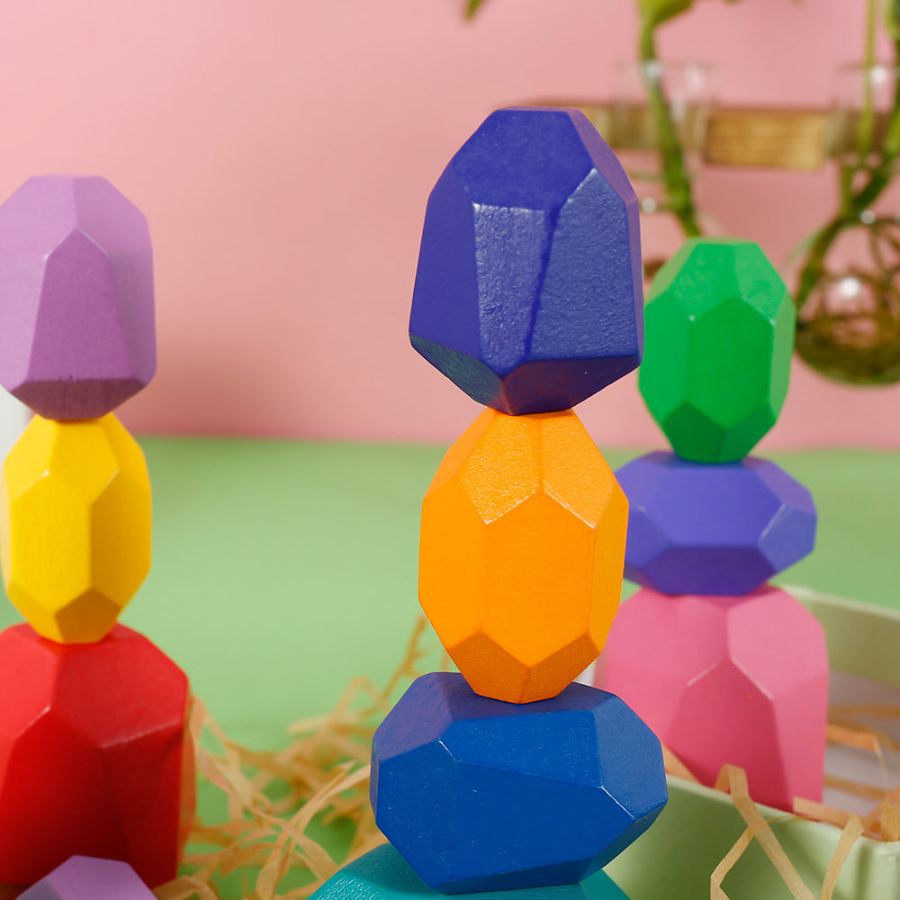 Wooden Building Blocks Set D73299