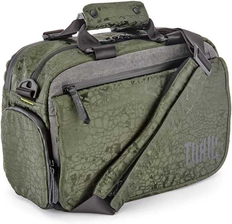 Padded Camera Messenger Bag with Shoulder Strap and Carry Handle O249994