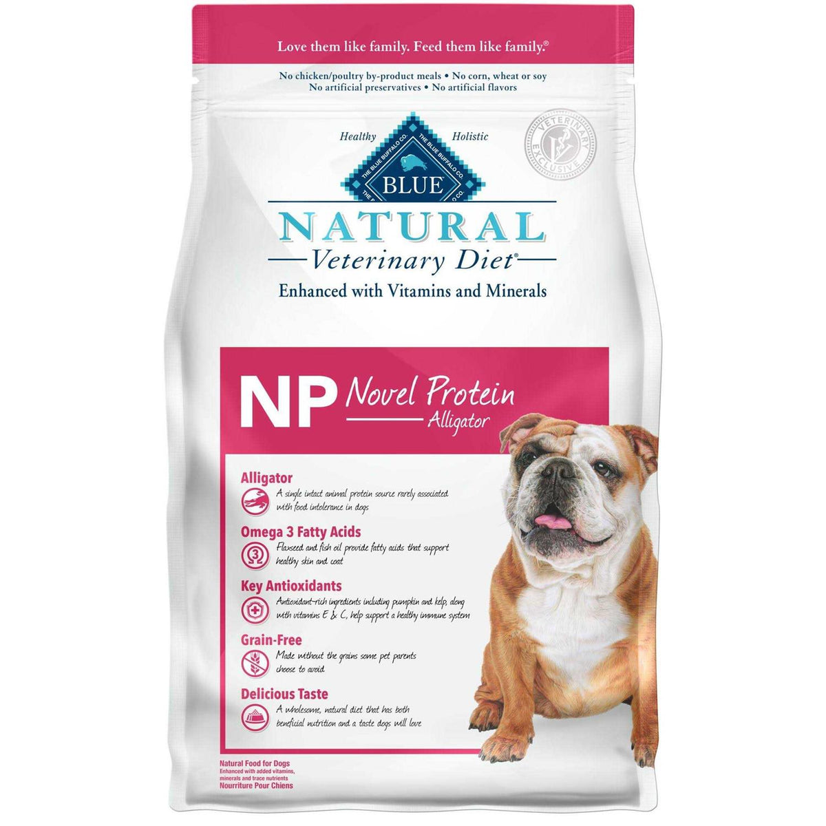 Novel Protein Alligator Dry Dog Food X89932