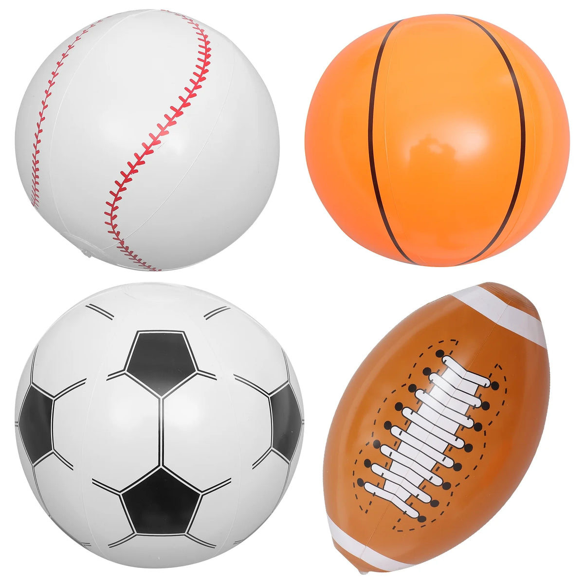 Inflatable Ball Set of 4 I3295
