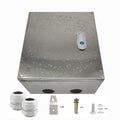 201 Stainless Steel IP65 Waterproof Junction Box with Lock N7945