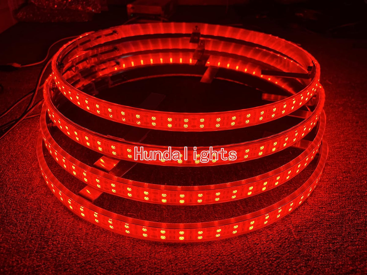 15.5 IP68 RGB LED Wheel Lights P192611