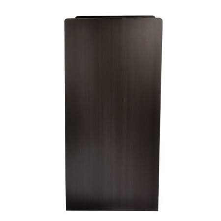 Black 40 Gallon Wood Trash Can Enclosure R28557