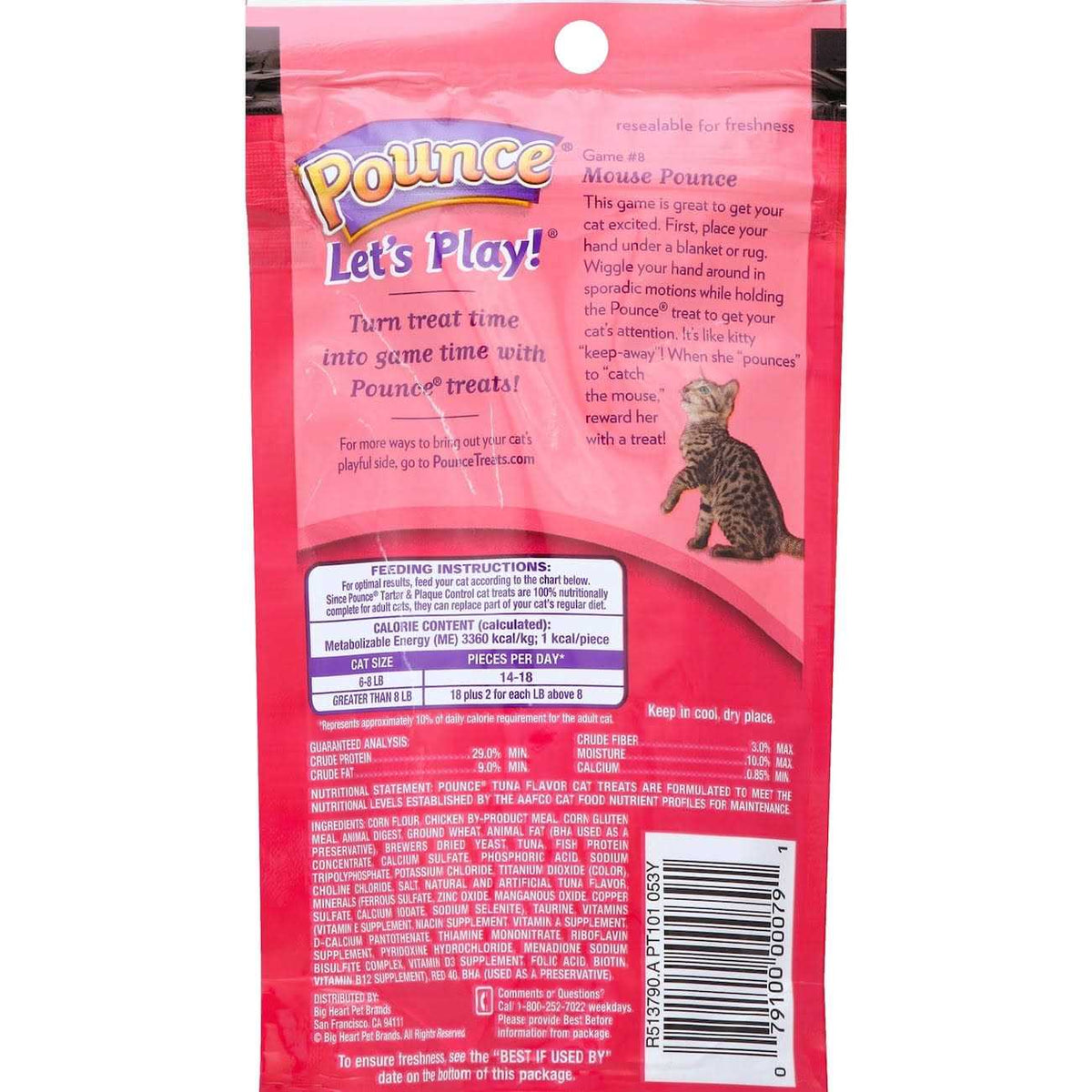 Tartar Control Crunchy Tuna Flavor Cat Treats G2050