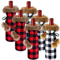 6 Pack Christmas Wine Bottle Cover K7803
