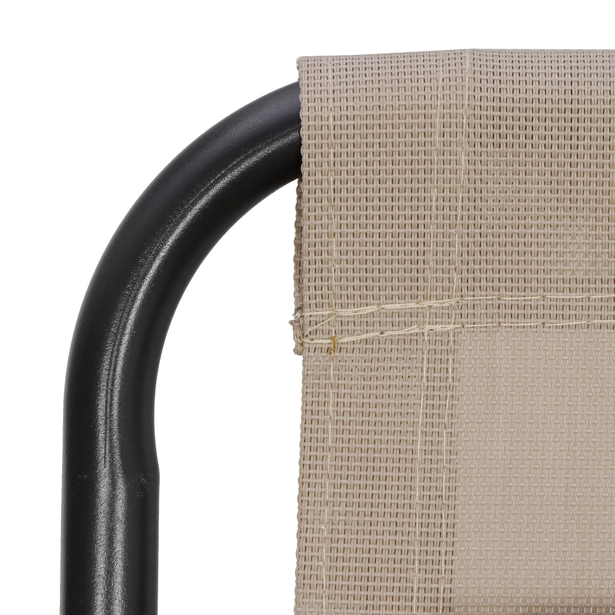 2 Pack Beige Steel Zero-Gravity Chair T476865