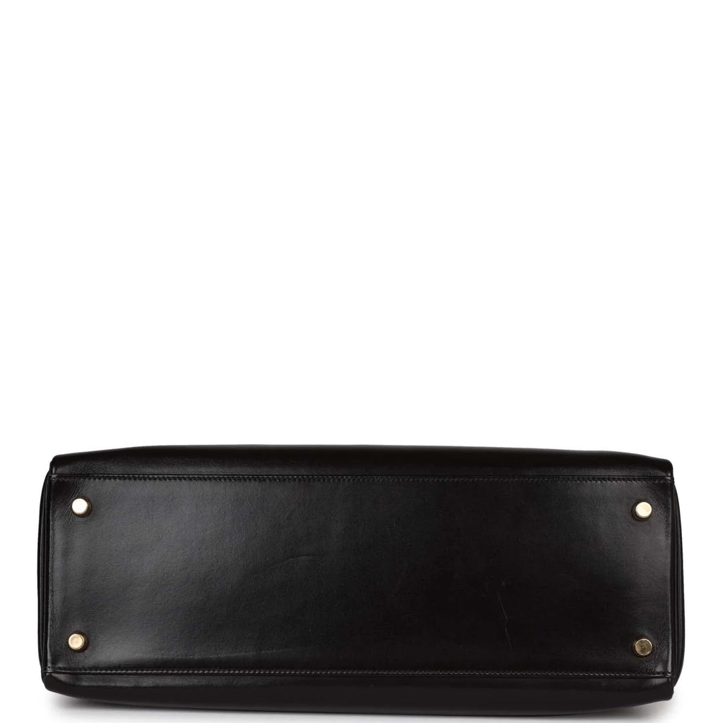 Black Leather Handbag K4535