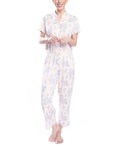 Floral Bloom X-Large Sleep Top and Pajama Pant Set A712