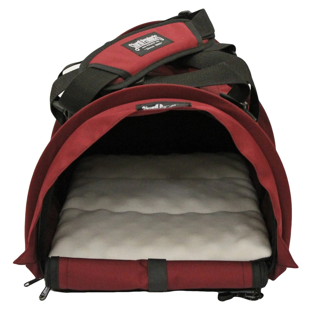 Flexible Height Pet Carrier Large Bordeaux D9239