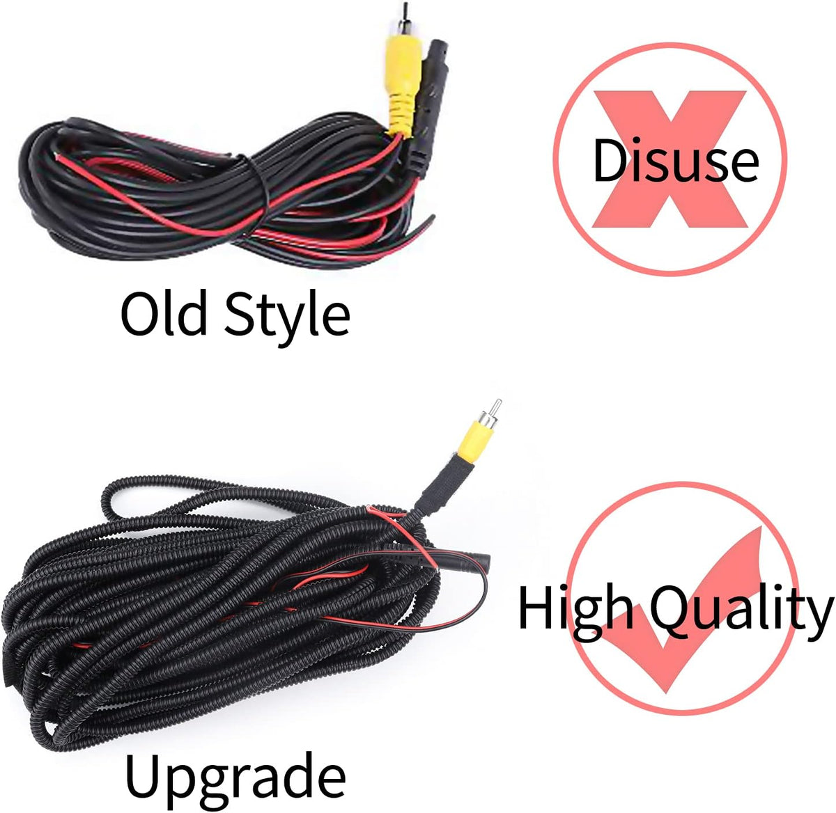 Black Pack of 2 Rear View Backup Camera for Toyota Tundra 2007-2013 P136