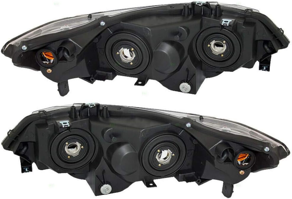 Headlight Assembly Pair for Honda Civic 2006 2007 2008 2009 Y185