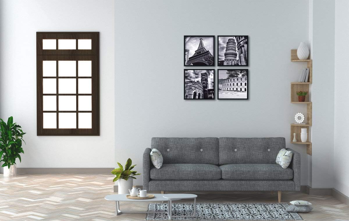 Black and White 4 Panels Giclee Canvas Prints C467871