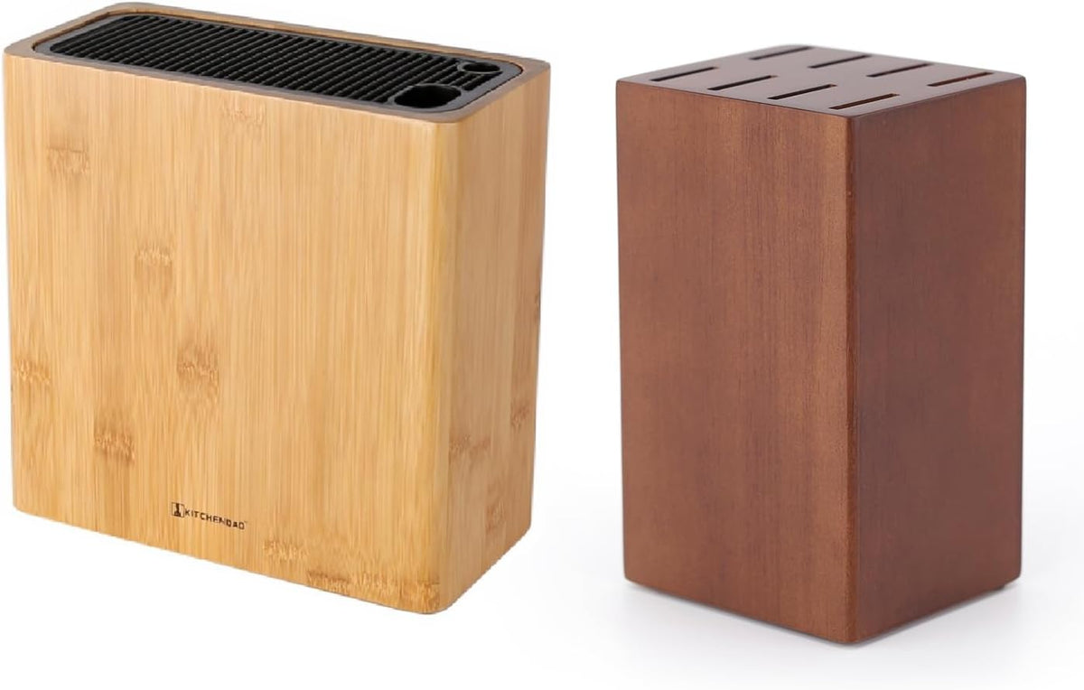 XL Bamboo Knife Block Holder with 8 Slots C902076