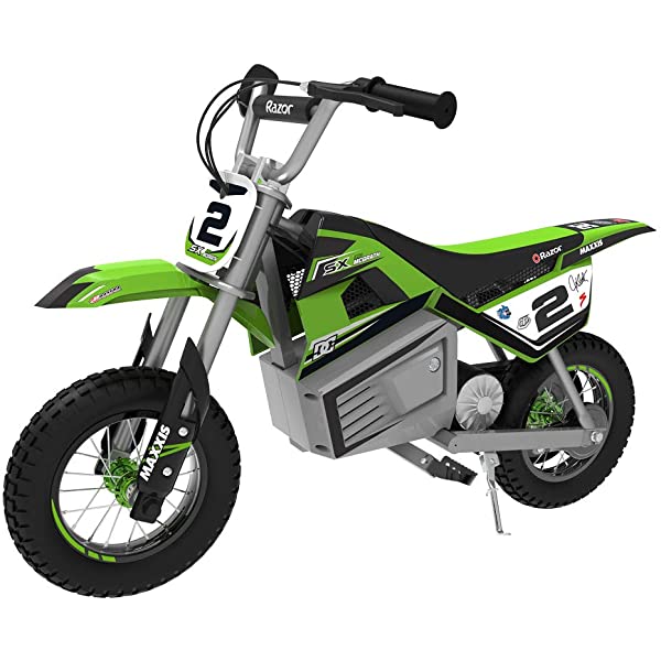 Yellow Electric Motocross Off-Road Bike W59191
