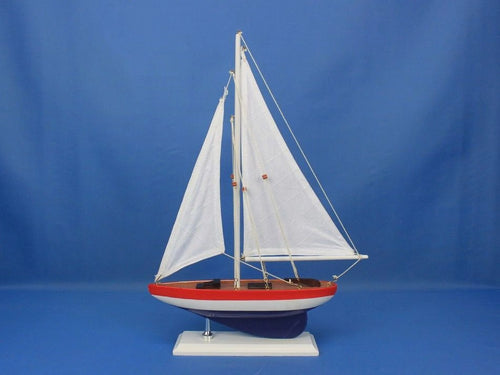 17" Model Sailing Ship Centerpiece F8400