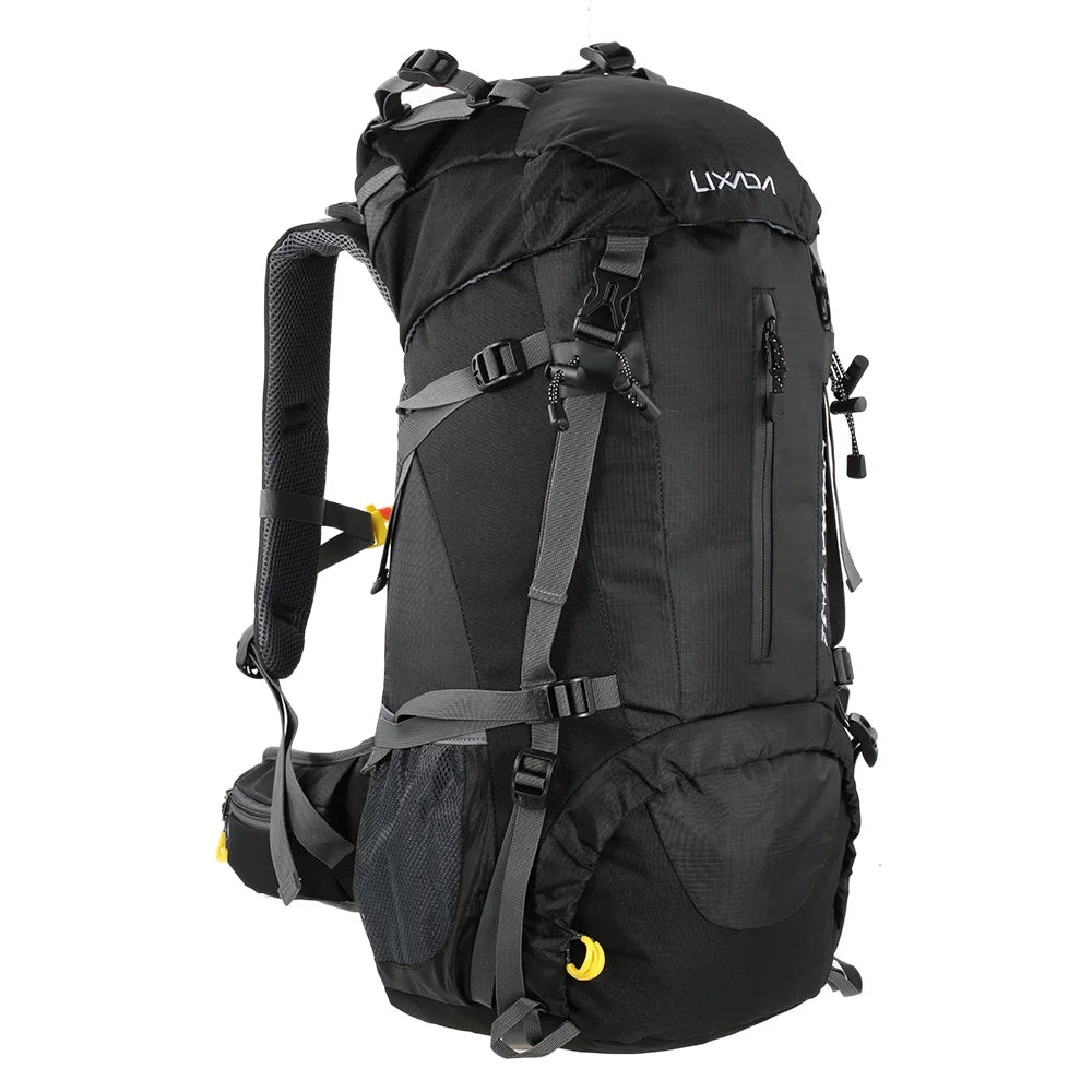 50L Water Resistant Outdoor Hiking Backpack with Rain Cover H25955