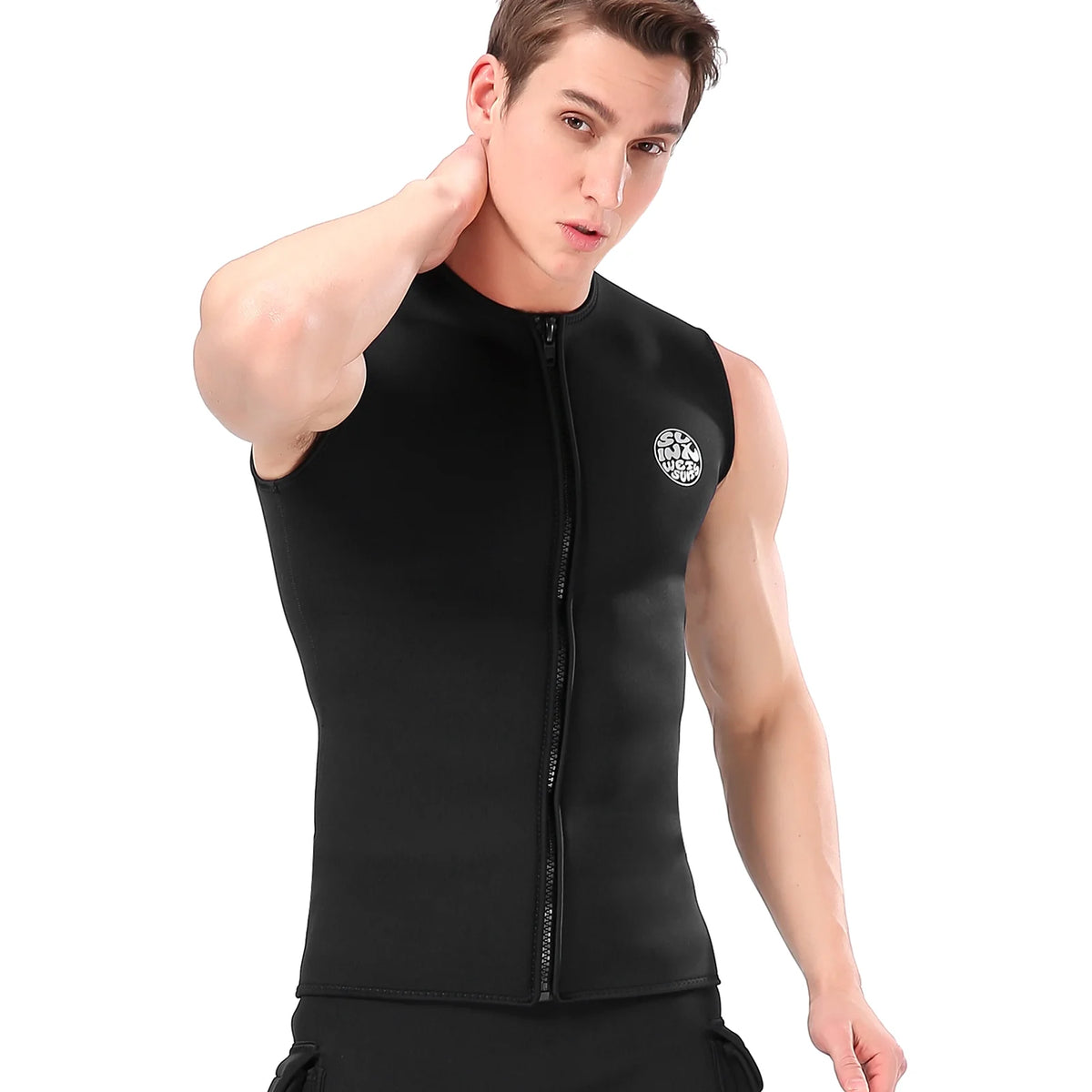 3mm Neoprene Sleeveless Thermal Wetsuit Vest K445