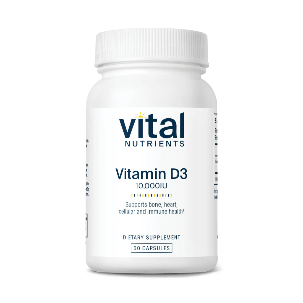 Vitamin D3 10,000 IU 60 Capsules X922