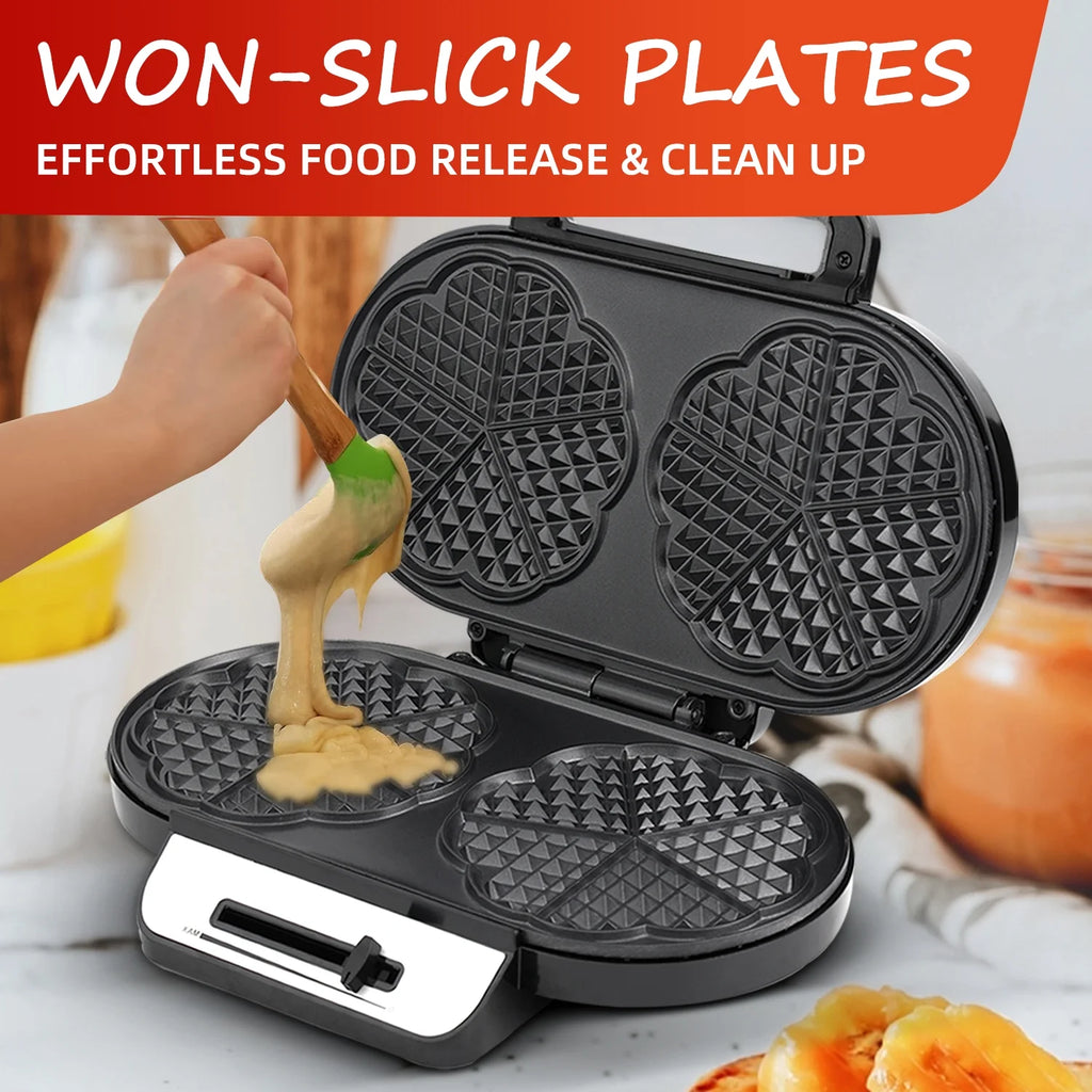1200W Double Non-Stick Waffle Maker G743134