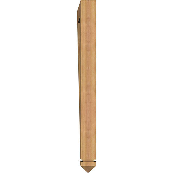 3 1/2x22W x 36x22D x 40x22H Western Red Cedar Bracket E105