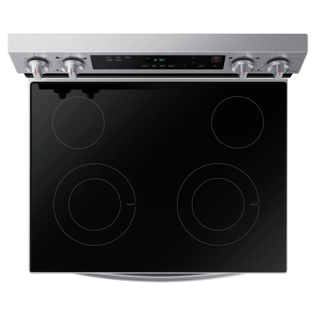 30 In. Stainless Steel Electric Range with Steam Clean H39405