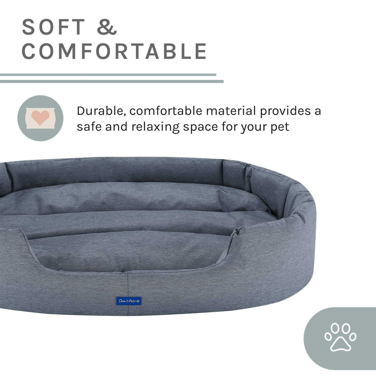 Round Dog Bed E4631