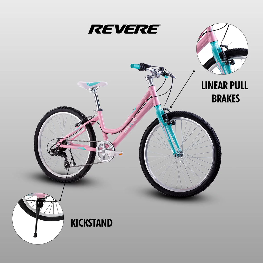 24 Girls 7-Speed Cruiser Bicycle Pink N875747