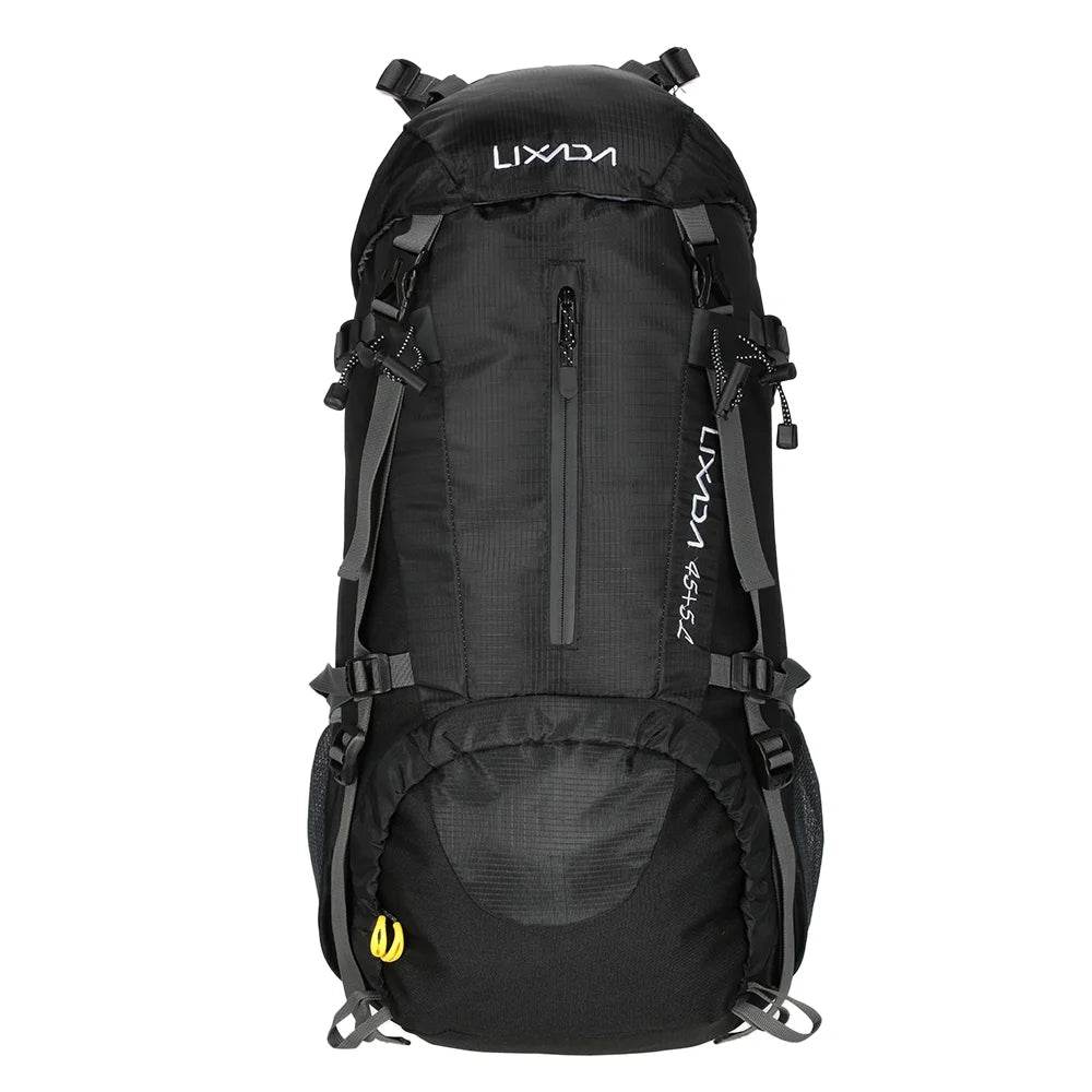 50L Water Resistant Outdoor Hiking Backpack with Rain Cover H25955
