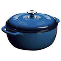 6 Quart Blue Enameled Cast Iron Dutch Oven V35668