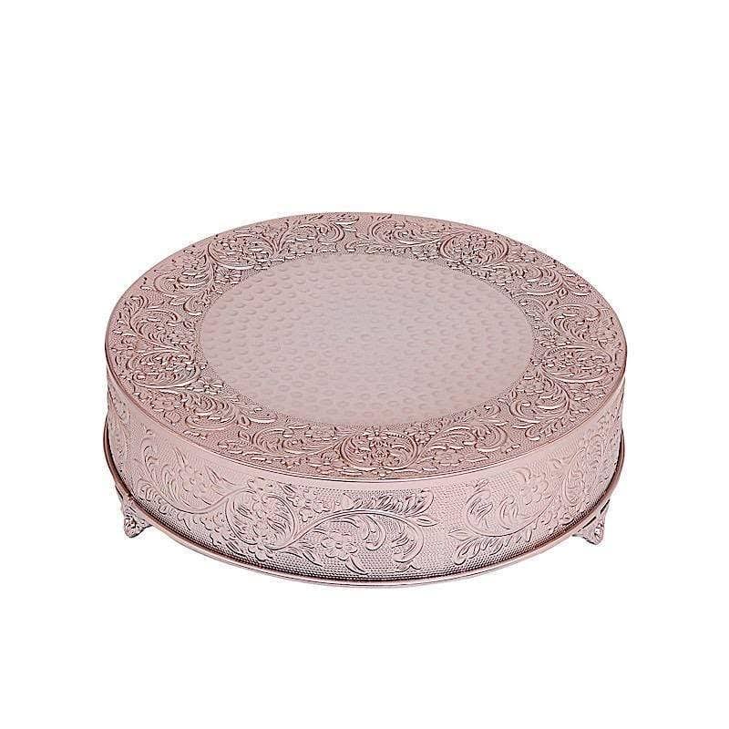 Rose Gold Round Cake Stand Z5261