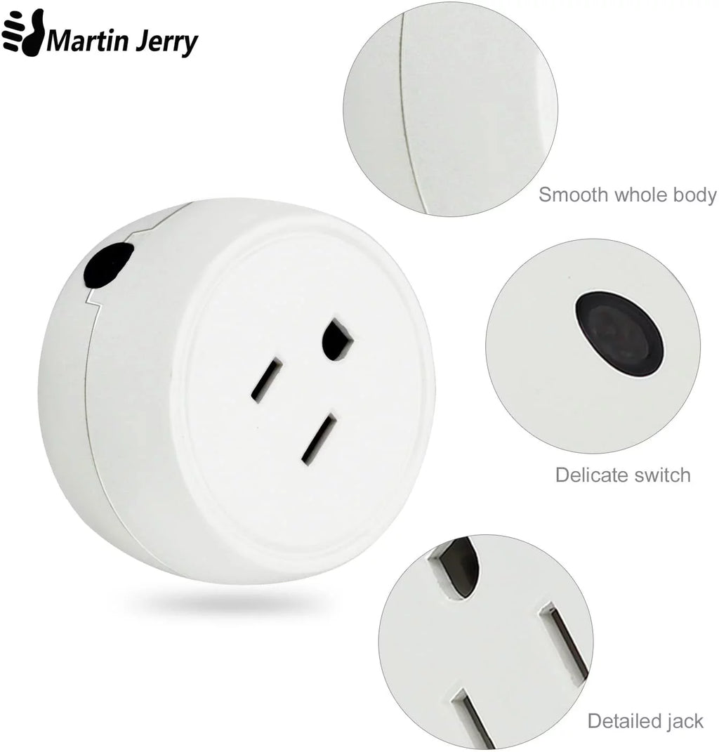 Mini Wifi Smart Plug Compatible with Alexa Google Home Smart Socket 1 Pack H59337