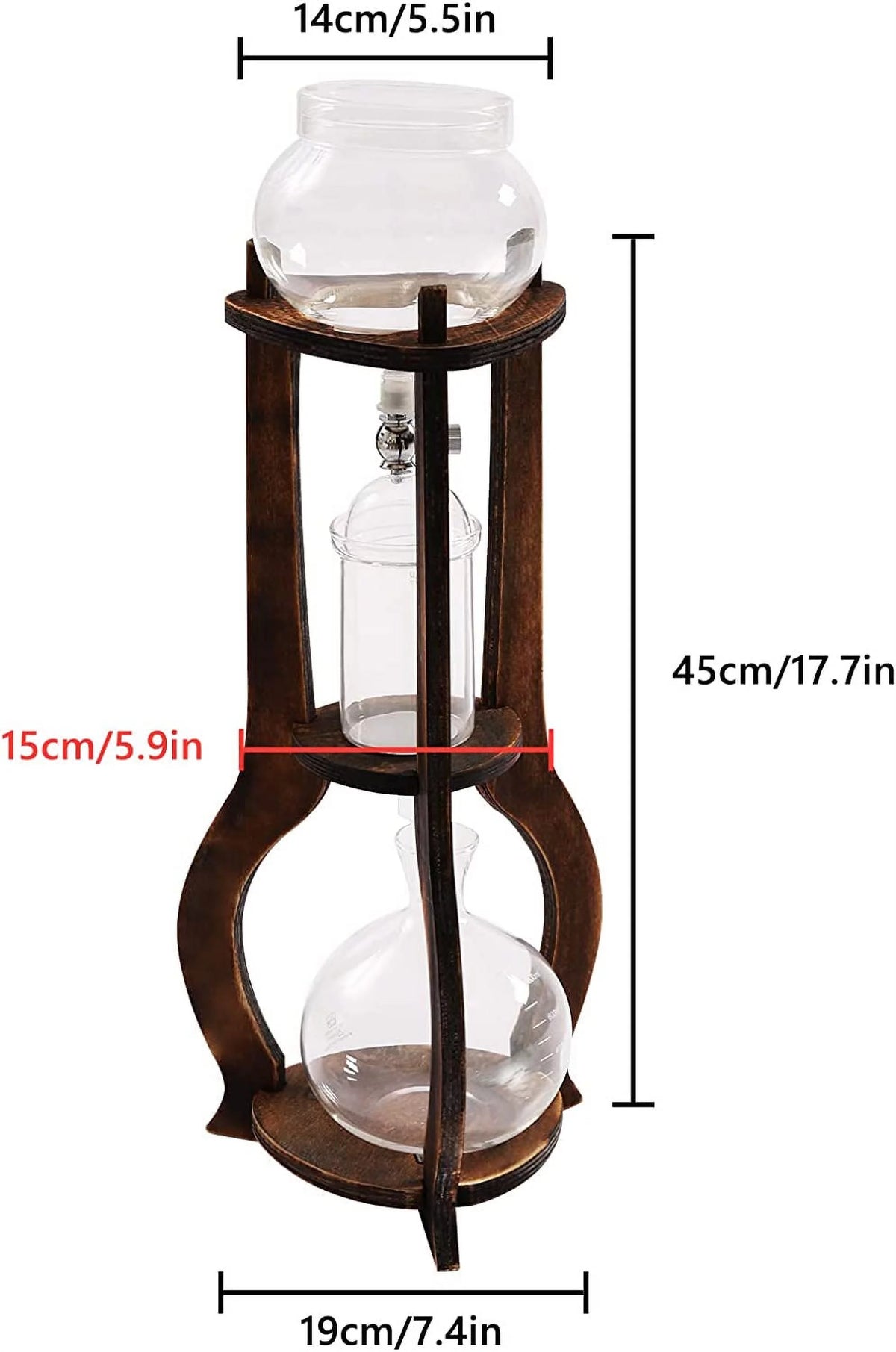 600ml Glass Coffee Maker Q853