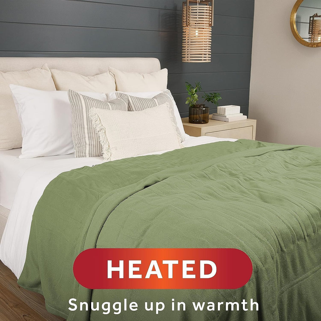 King Heated Blanket Machine Washable O456898