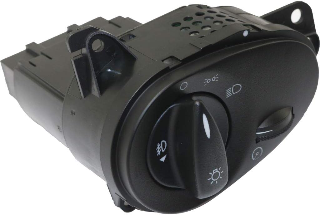 Headlight Switch for Ford Focus 2000 2001 2002 2003 2004 with Fog Lights Pack of 2 Y237751