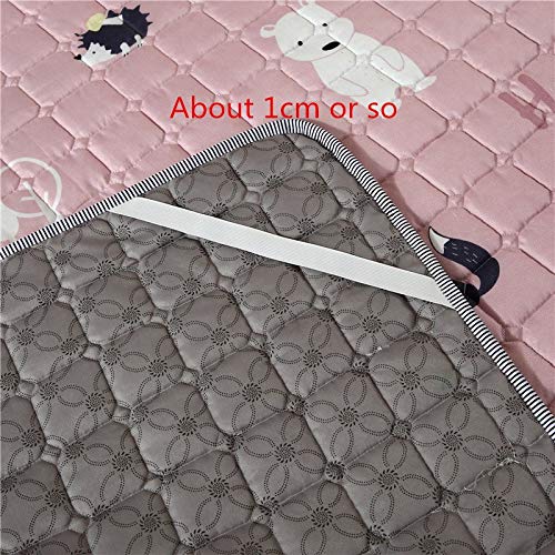 Non-slip Quilting Double Mattress Pad Futon Mattress 100x200cm F1011
